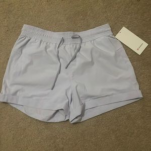 Lululemon spring break away shorts 3” periwinkle color